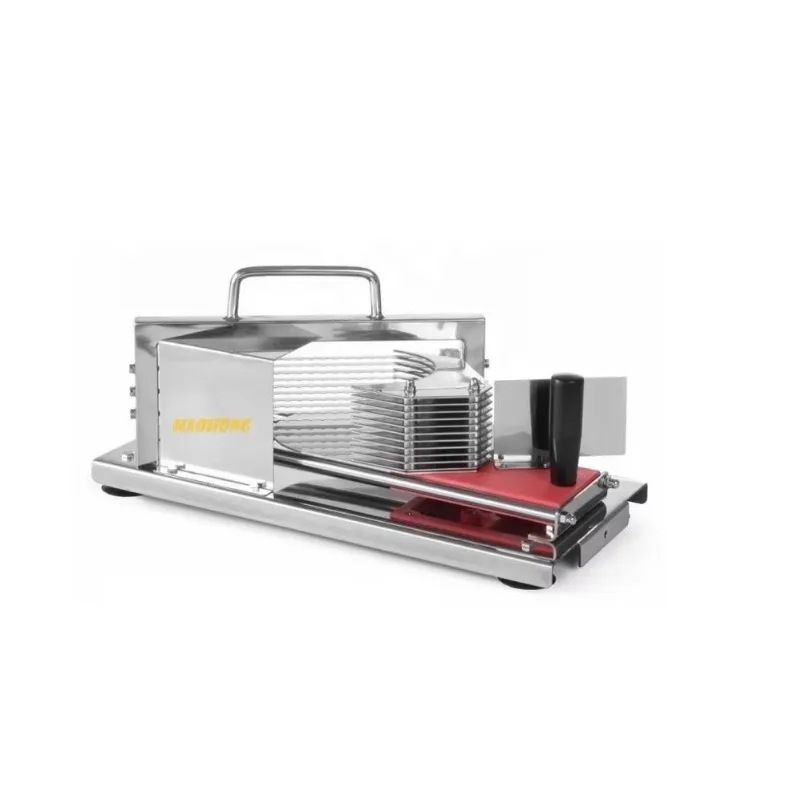 قطاعة طماطم يدوية من الفولاذ المقاوم للصدأ تجارية عالية الجودة، قطاعة طماطم للمطاعم المنزلية والمزارع والمواد الغذائية