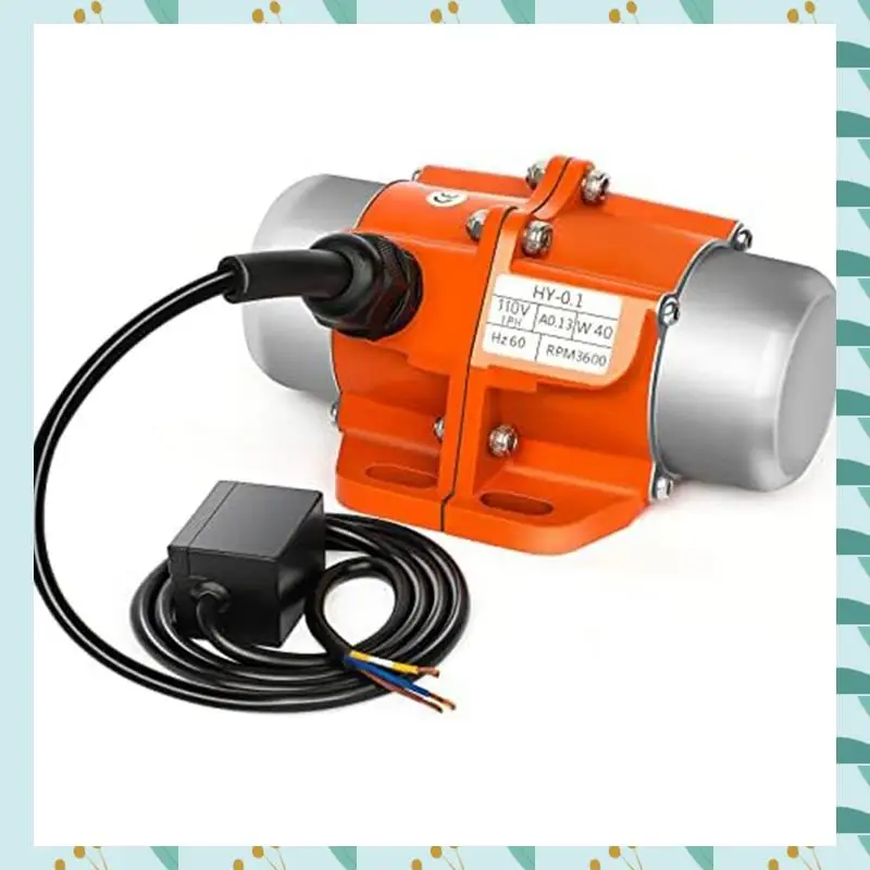 A71P 40W betonvibrator vibratiemotor, 110V 3600rpm waterdichte vibrerende motor vibrerende eenfasige voor schudertafel, Dur