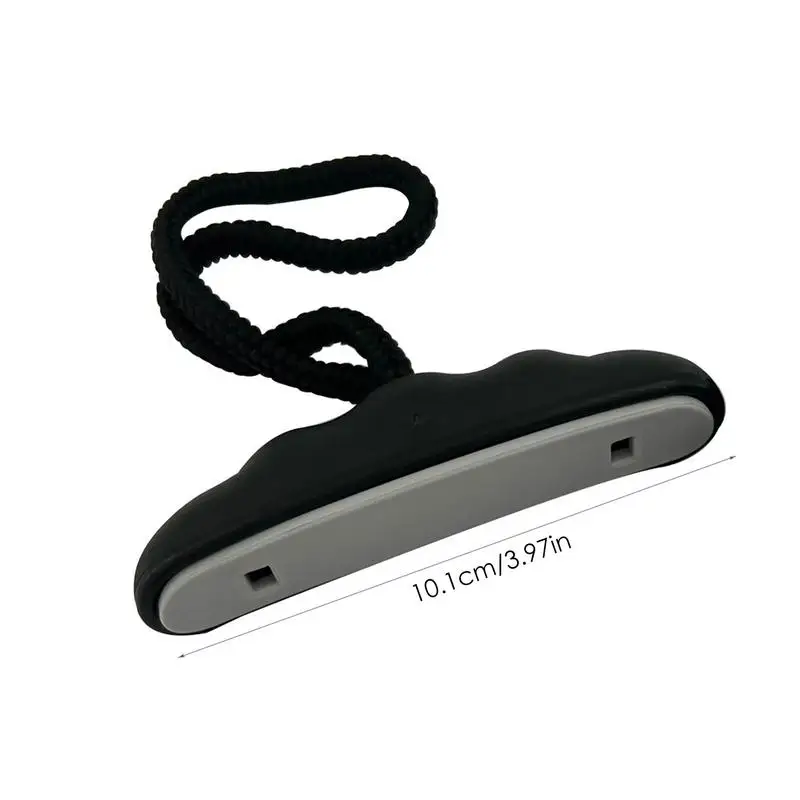 Universal Canoe Carrying Handles Marine Canoe Kayak Pull Toggle Handle Dinghy Carry Handle Cord Screws Fishing Boat Accessories