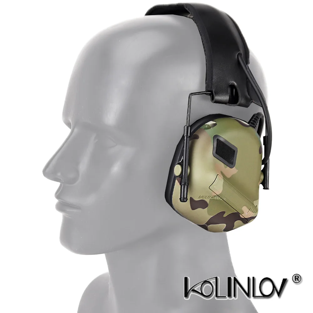 IPSC 5th Generation Tactical Noise Canceling Headset Head Wearing for Militarily Paintball Airsoft Shooting Reduction Headphones