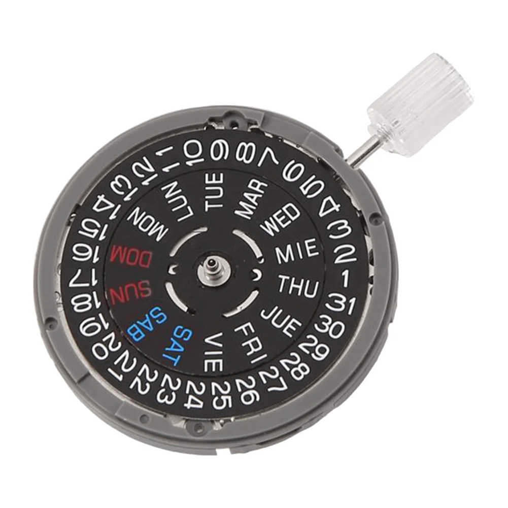 NH36 NH36A Automatic Movement Self-Winding Mechanical Quick Date/Day Setting 3.8 O'Clock Crown 24