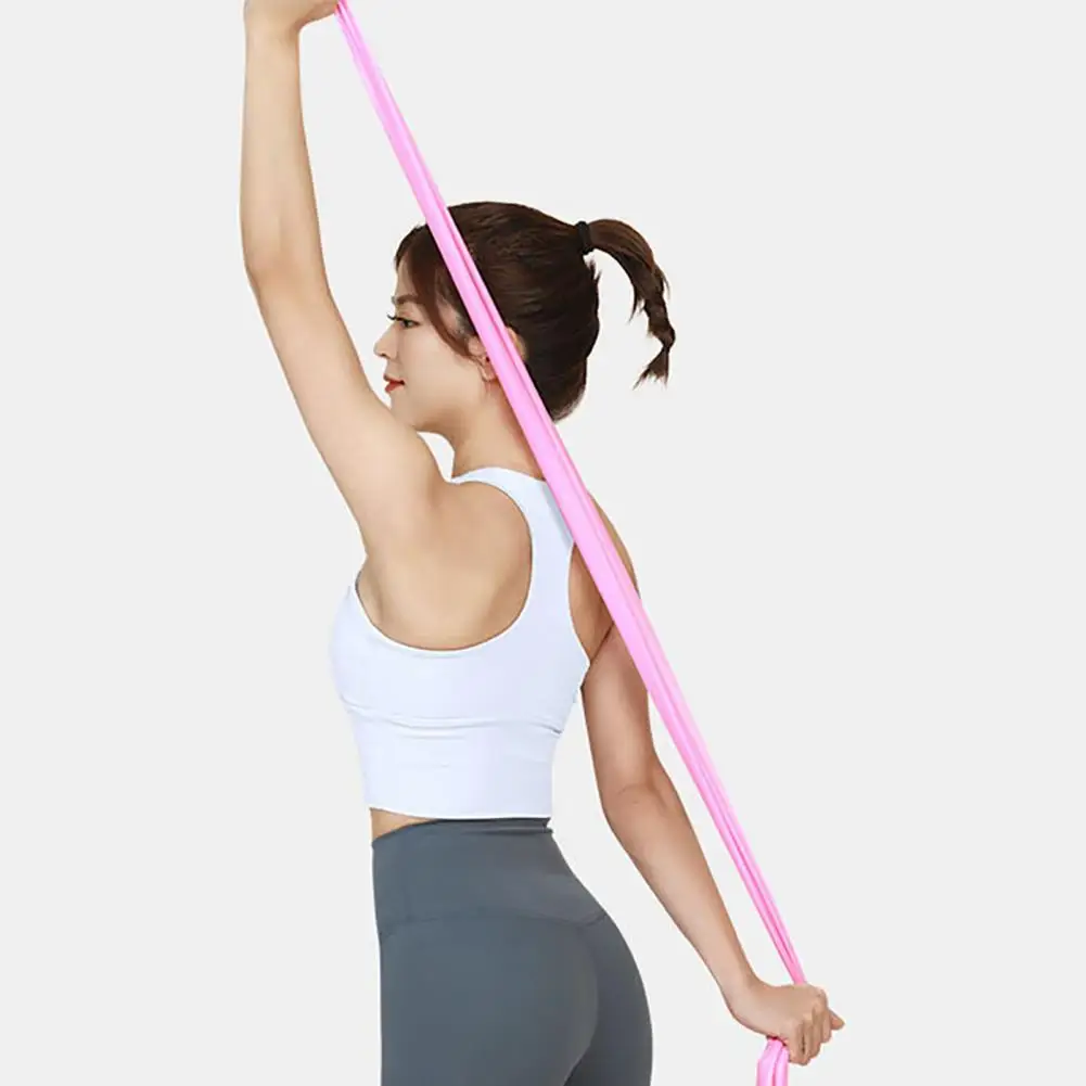 

5Pcs Work Out Bands Colorful Resistance Bands Set for Leg Training High Elastic Workout Straps Wear Resistant Portable for Home