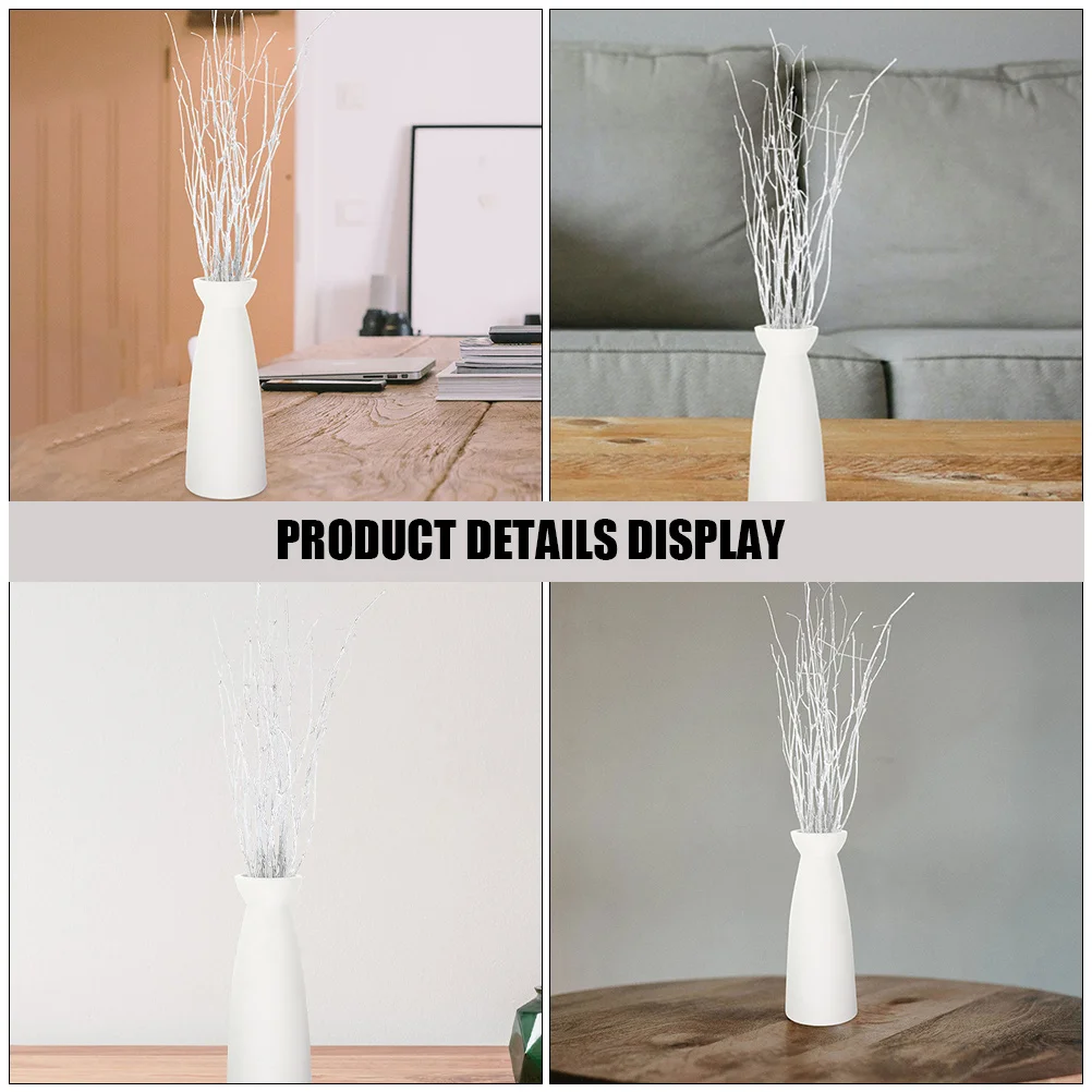 12Pcs Dried Tree Branches Home Ornament Natural Branches Decor for Living Room Bedroom Mall Photo Props DIY Decorative Plants