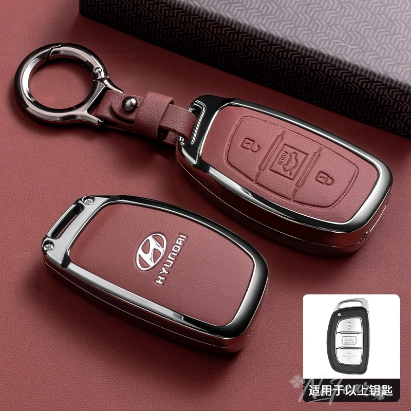 Car Key Case Cover Shell For Hyundai Mistra Elantra Sonata Verna Tucson 2011 2012 2013 2014 2015 2016 2017 2018 2019 2020 2021