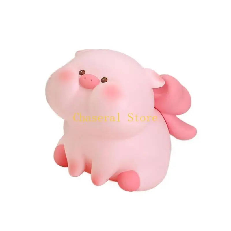 e7ce 키즈 돼지 은행 장난감 만화 돼지 돼지 모양의 공예 돼지 뱅크 장난감 생일 선물