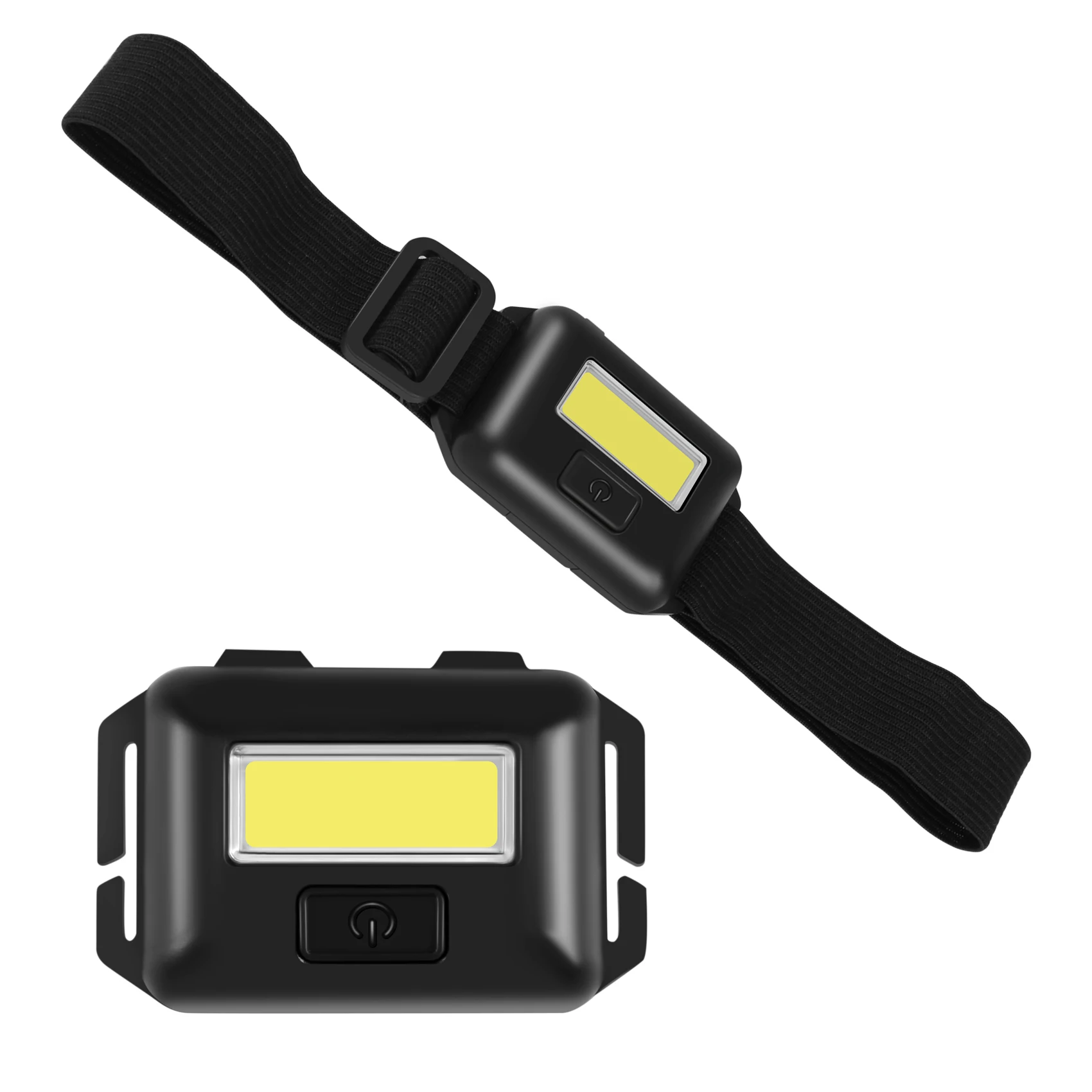 Cob Led Mini Head Light Lamp Headlight 3 Modes Rainproof Head Torch Flashlight Head For Outdoor Camping Fishing