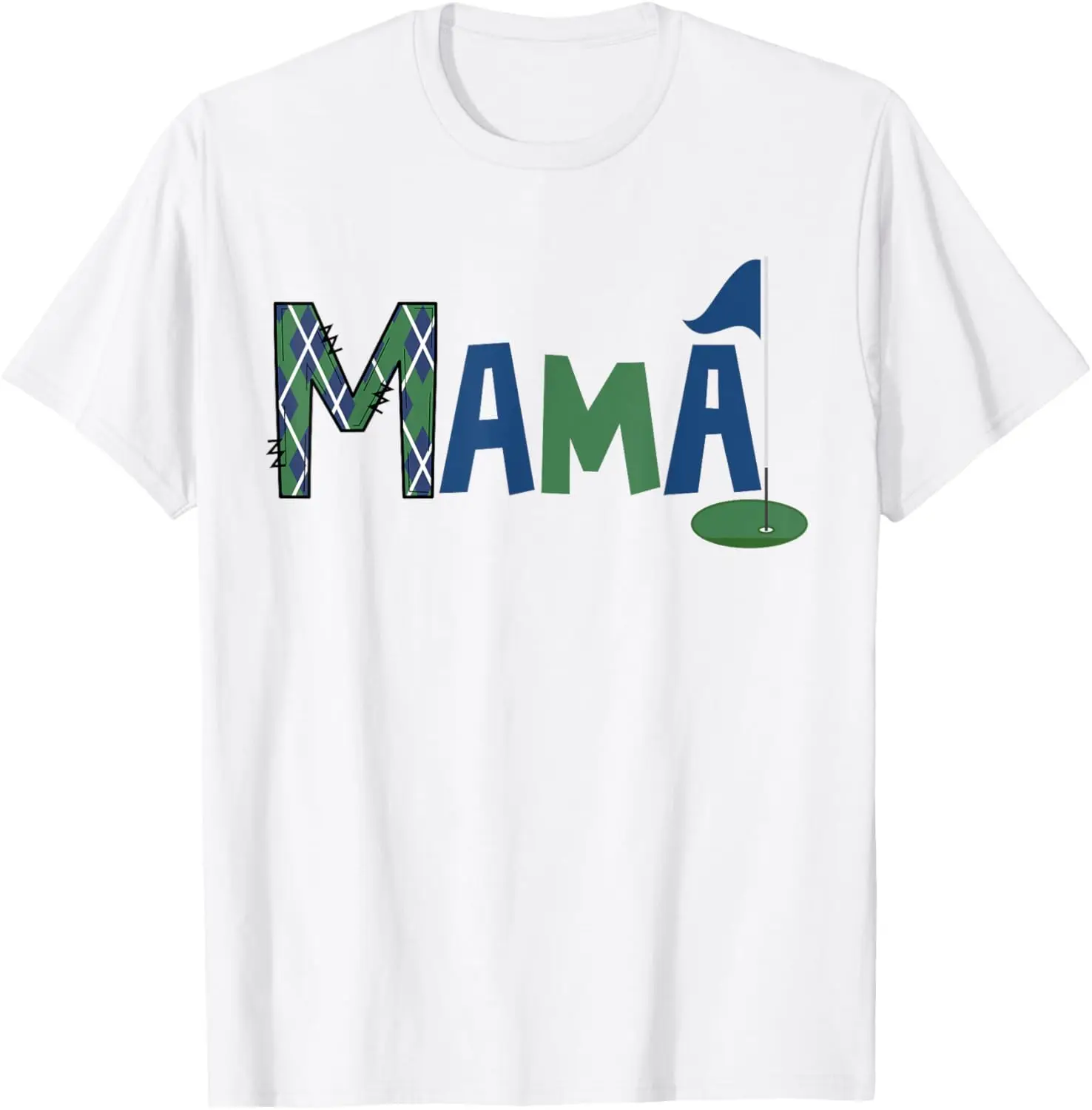 

Mama of The Birthday Boy Hole in One Golf Sport Matching T-Shirt