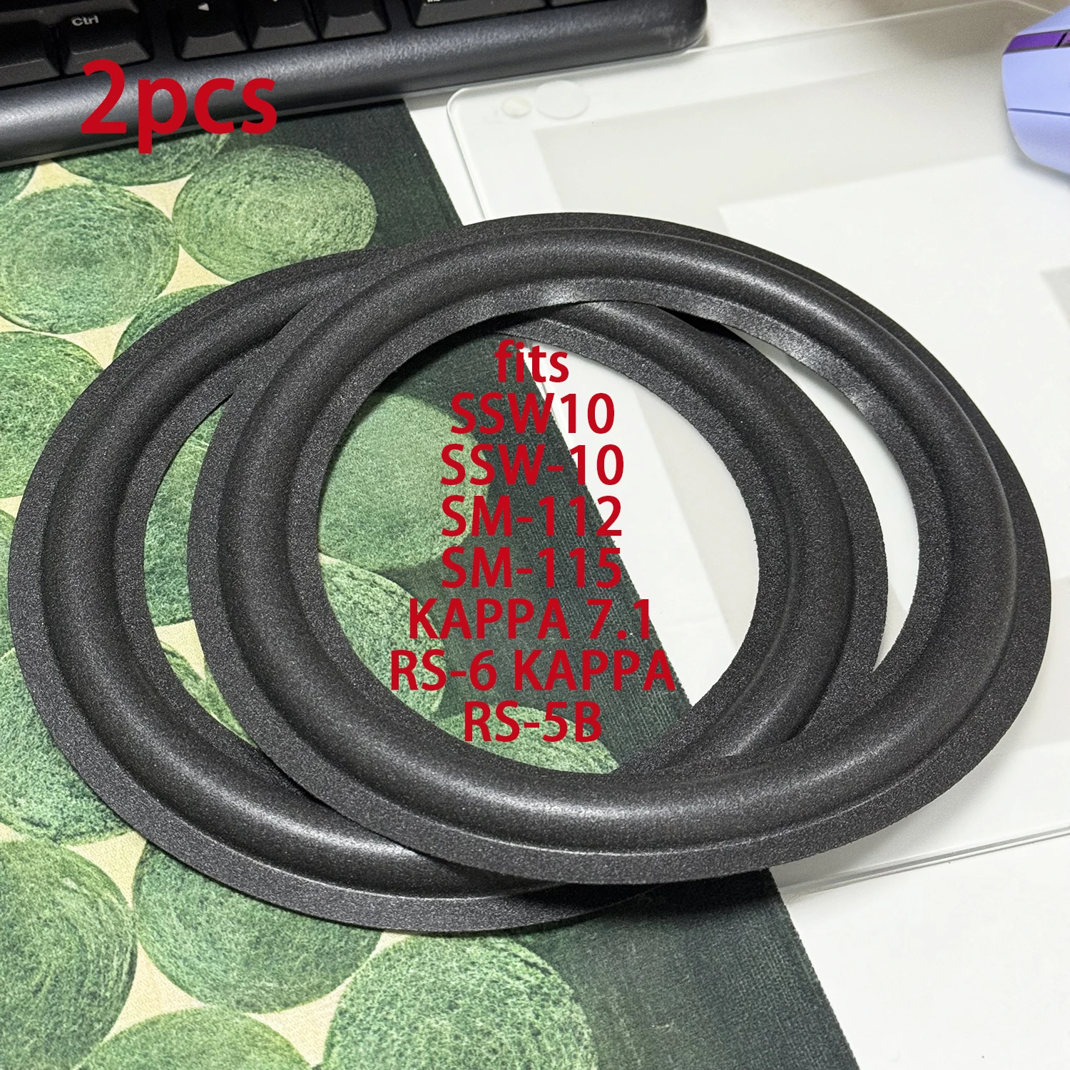 Fits Infinity SSW10 SSW-10 SM-112 SM-115 KAPPA 7.1 RS-6 KAPPA RS-5B SPEAKER Repair Part 10