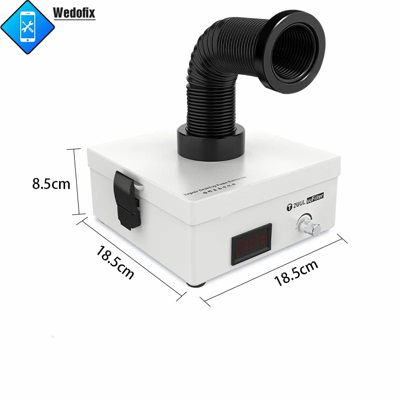 2UUL Kleine Desktop Fume Extractor Löten Rauch Purifier Sonder Rauchen Absorber Filter für Handy Elektronische Reparatur