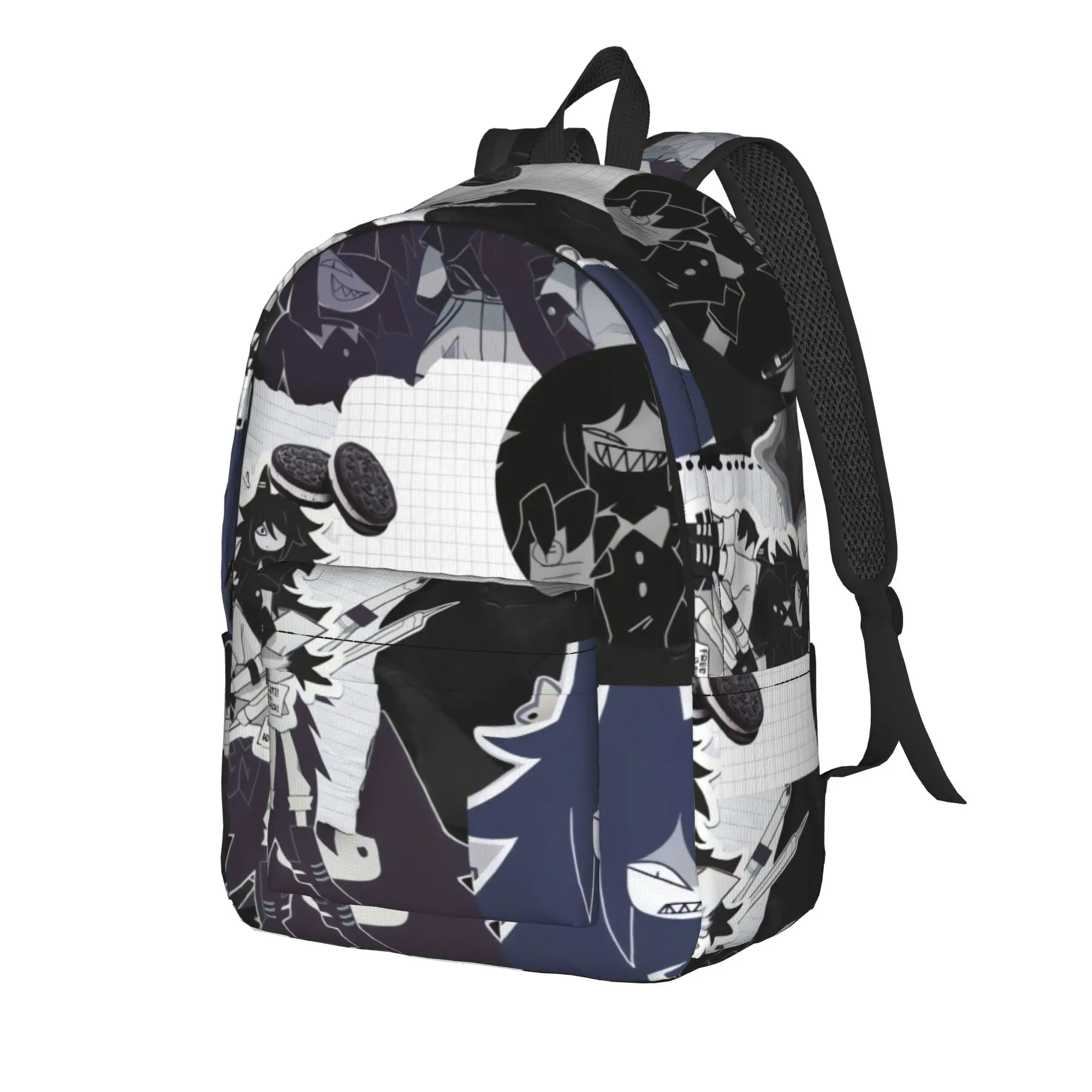 Fundamental Paper Education Backpack Men  Breathable Backpacks Polyester Style High School Bags University Designer Rucksack