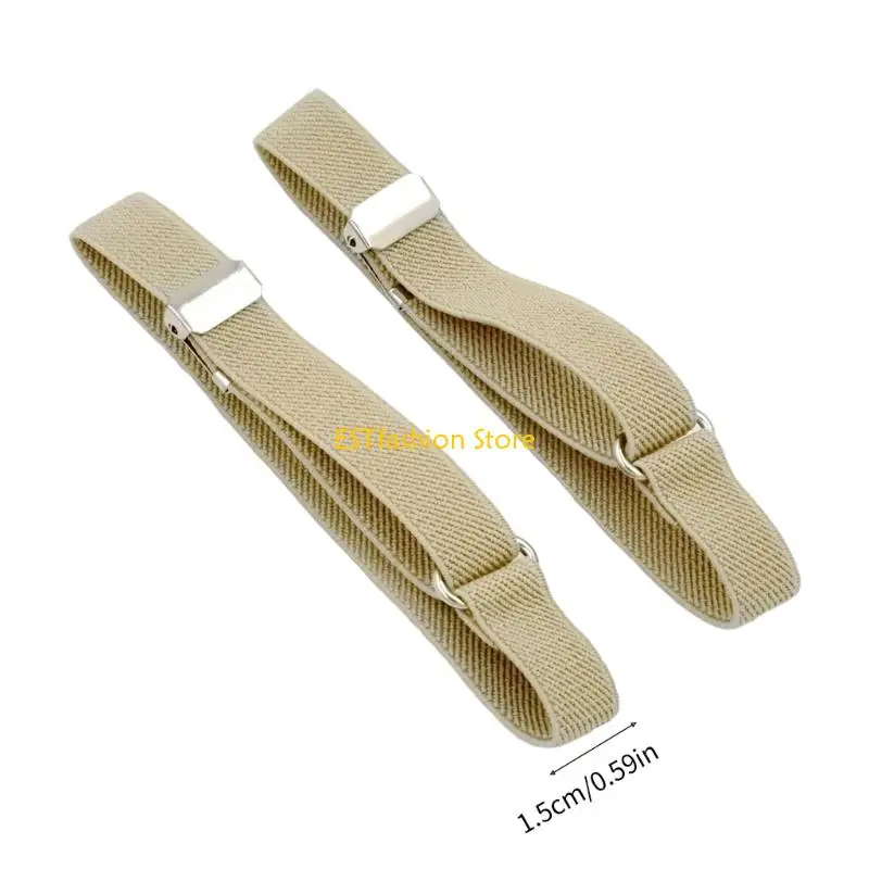 Y5GC Brazaletes con mangas camisa versátiles para hombres y mujeres que buscan acabado atuendo refinado para