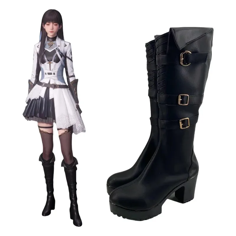 

Miss Deep Space Hunter Shoes Cosplay Anime Game Love and Deepspace Shoe Man Women PU Boots