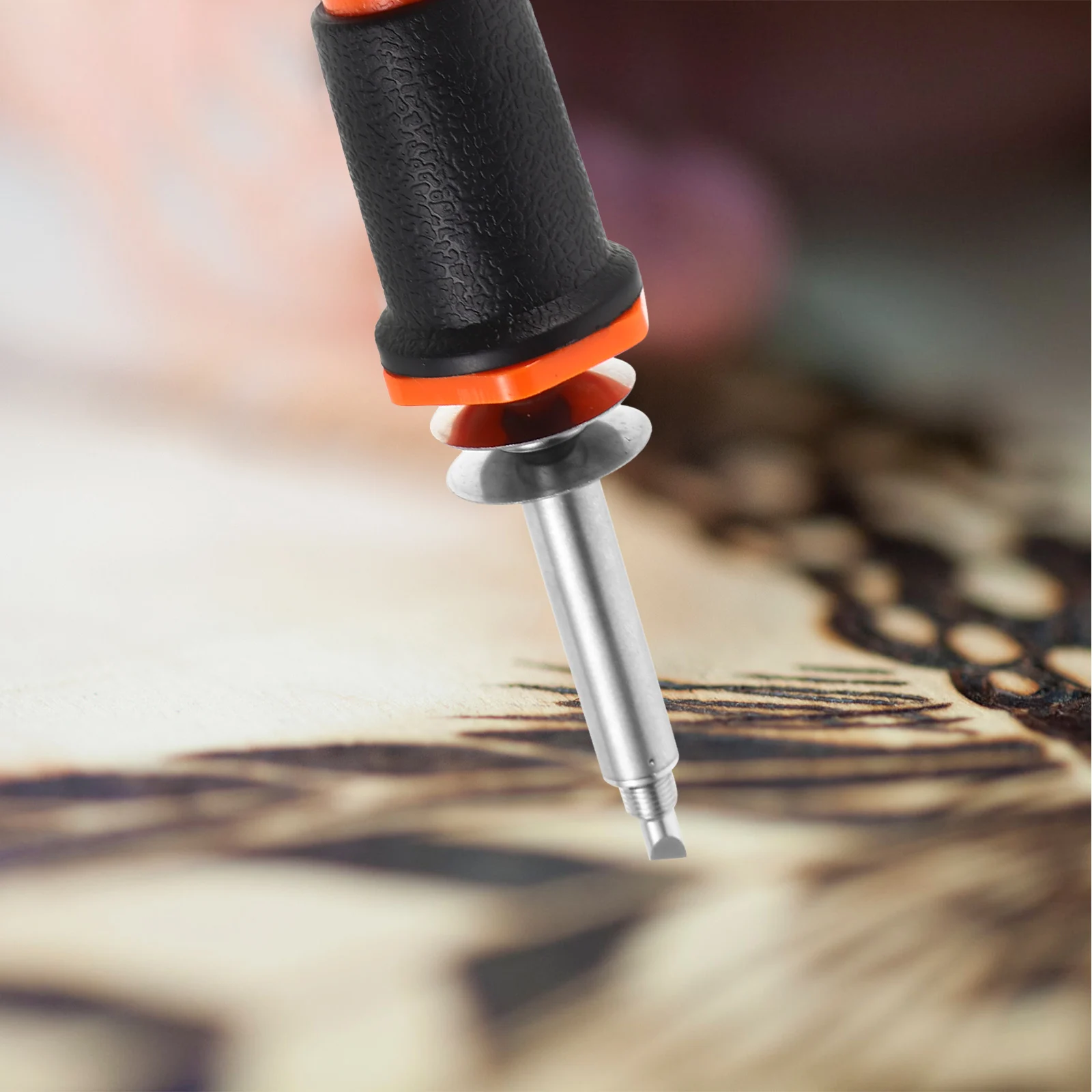 

1 Tool Set Professional Pyrography Pen Precision Temperature Control Quick Heating Detachable Tips Creative Woodworking Art