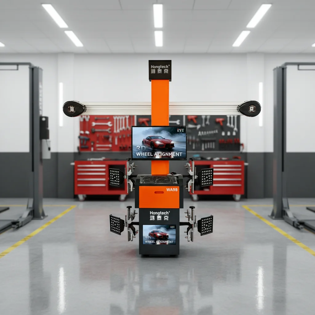 Repair Combo High Quality Automatic Four Wheel Alignment Lift Machine 3D Wheel Positioning Equipment Full Set