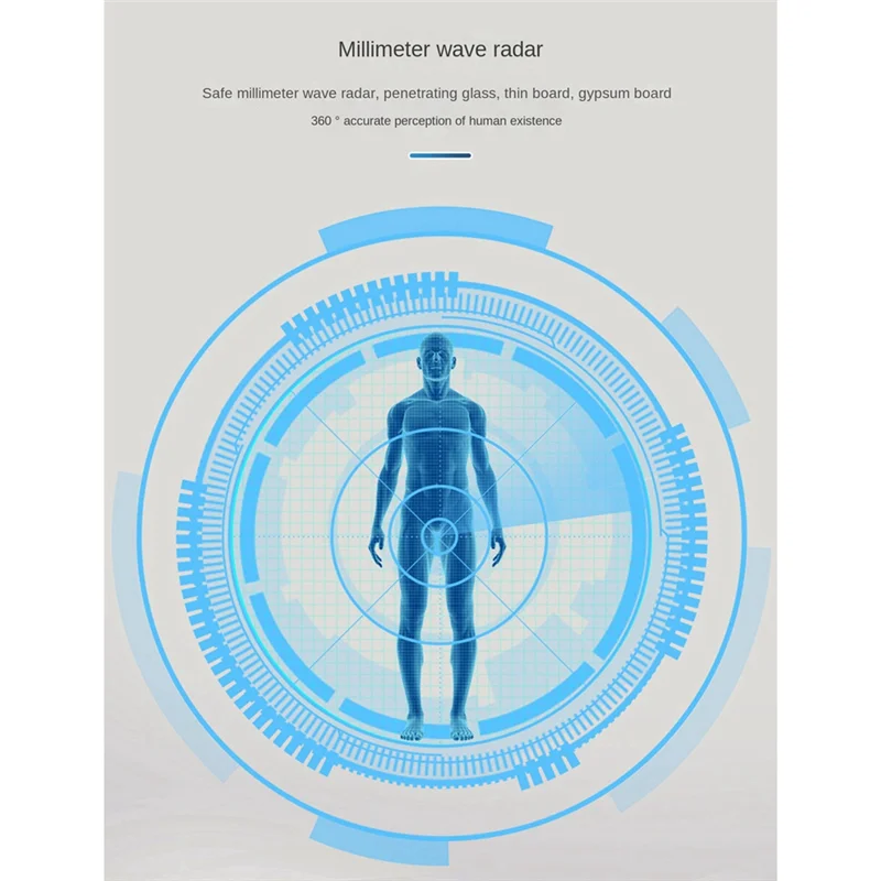 A47Z Wifi Smart Human Motion Sensor Millimeter-Wave Radar Detection PIR Motion Sensor Fit For Home Office