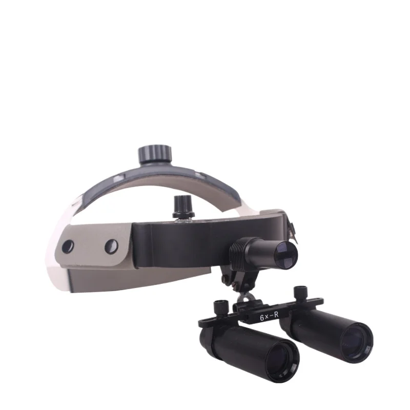 For dental magnifying Medical 6x Microsurgery Headlights Oral Plastic Surgery Orthopedics Spine Surgery Ophthalmology