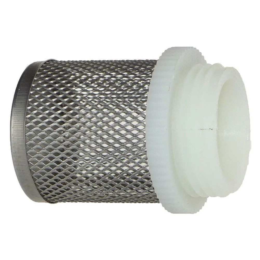 Thread Mesh Cover Stainless Steel Basket Filter Head integrated with Brass Filter Basket Optimize Filtration Output