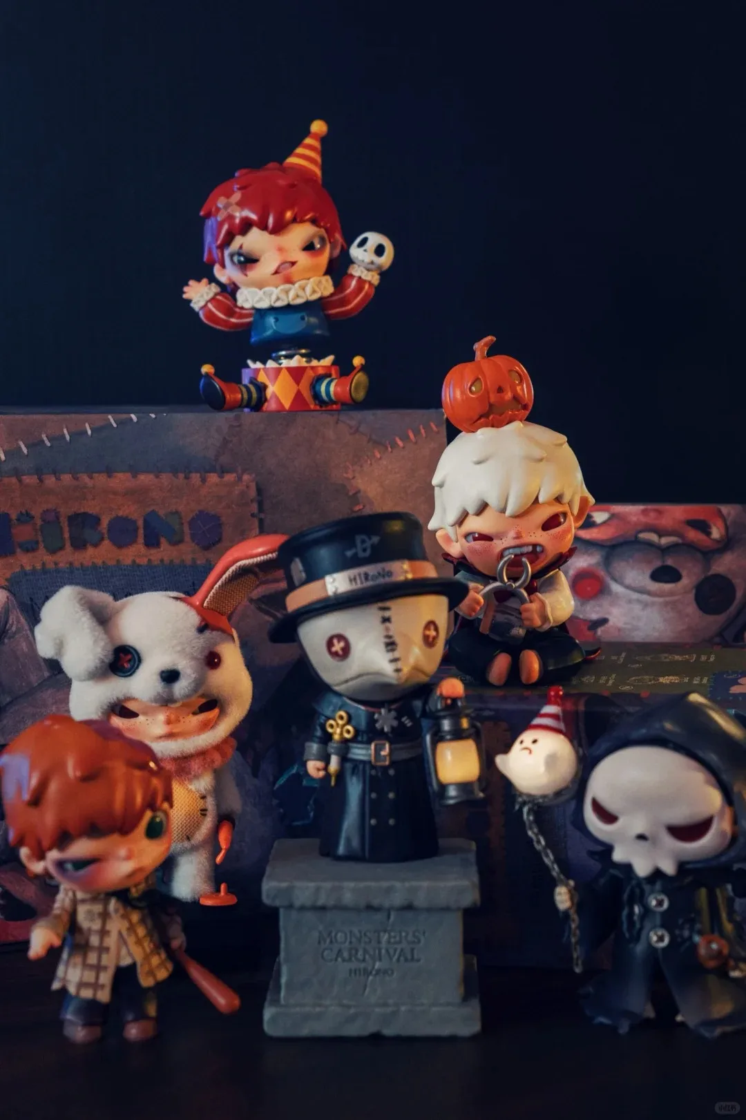 팝마트 히로노 리틀 와일드 파라다이스 시리즈 피규어 블라인드 박스 장면 소품 장식품 서프라이즈 생일 선물 오리지널