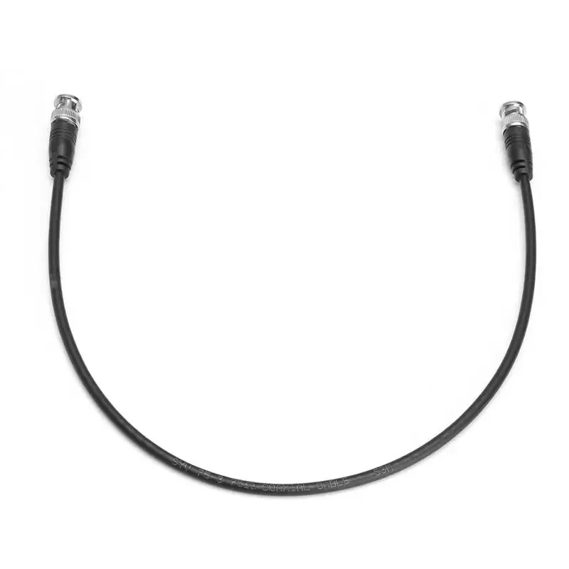 สายเคเบิล BNC ตัวผู้ขยาย RG59ยาว0.5ม. สำหรับกล้อง CCTV 1.6FT วิดีโอลีดจัมเปอร์