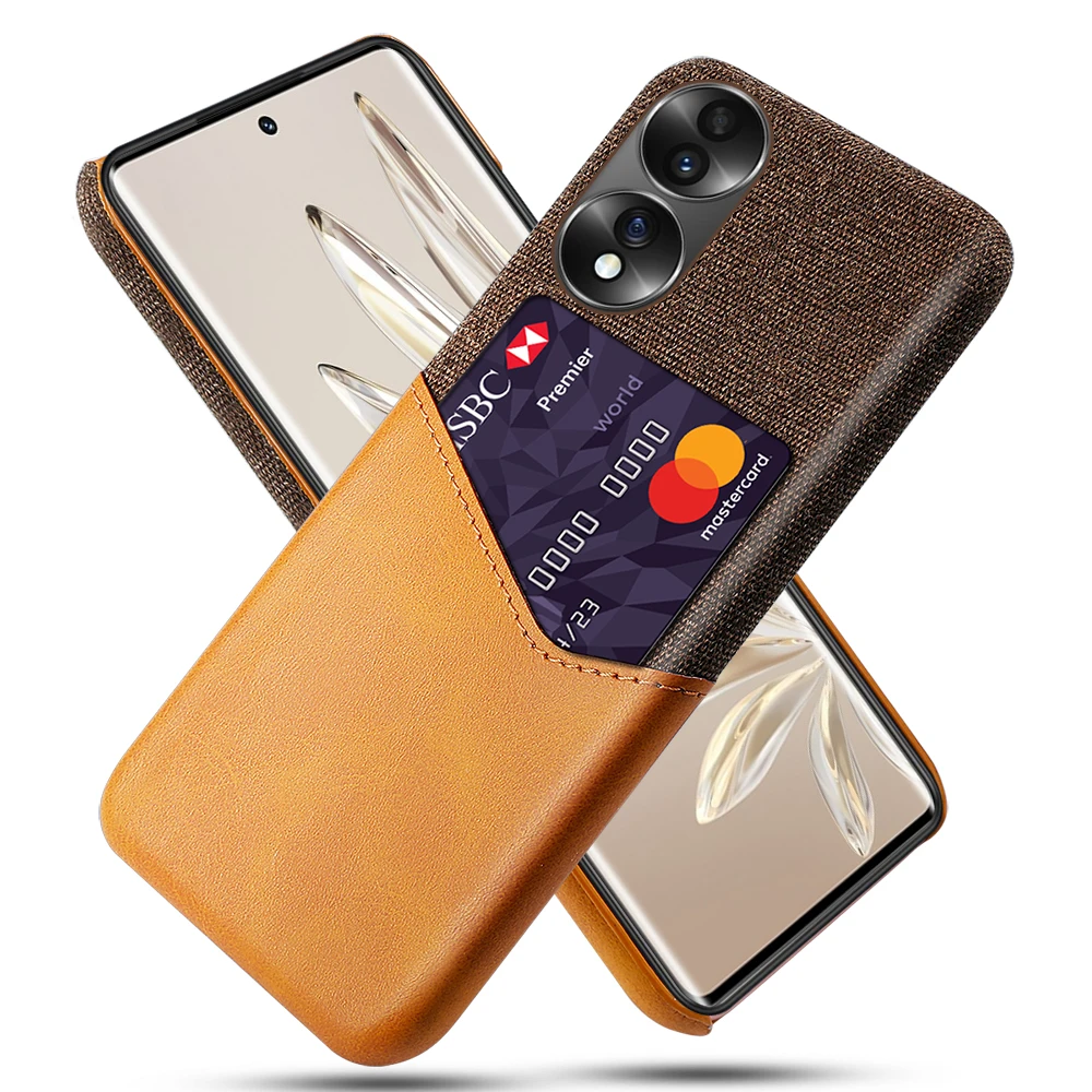 Etui na kartę kredytową Honor 70 Etui na kartę kredytową Honor 70 Etui z miękkiej tkaniny Etui na Honor 70 Pro Fundas Coque