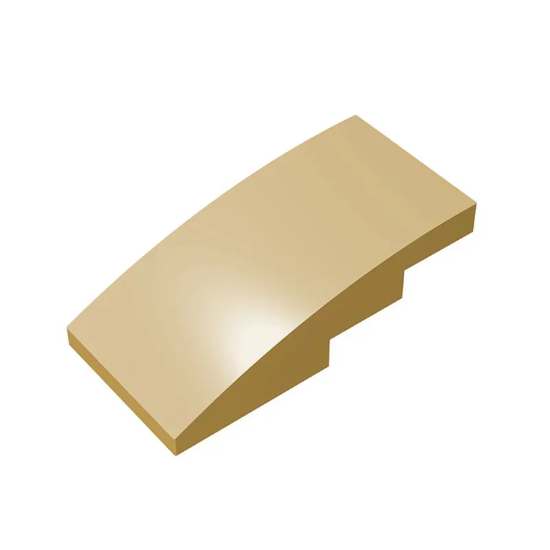 MOC 10 STKS Gebogen 93606 4x2 Bouwstenen Kit Helling Educatief Huis Bakstenen Deeltje Puzzel Idee Speelgoed kinderen Verjaardagscadeautjes