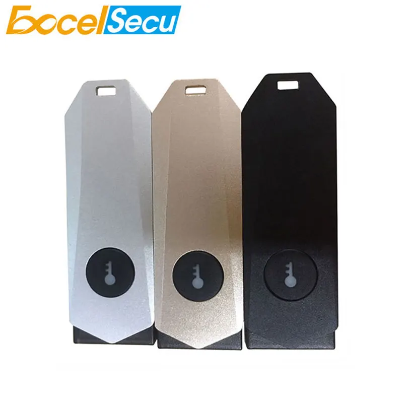 Imagem -03 - Excelsecu Fido Usb Chave de Segurança Personalizar pc Metal Embalagem Passwordless Acesso Token Baseado Ferragem Nfc Durável Portátil