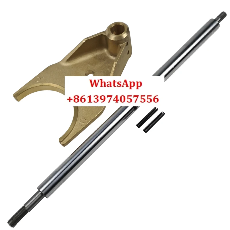 

Self made transfer case fork, XCMG pump truck chassis power take-off rod, and sky pump accessories