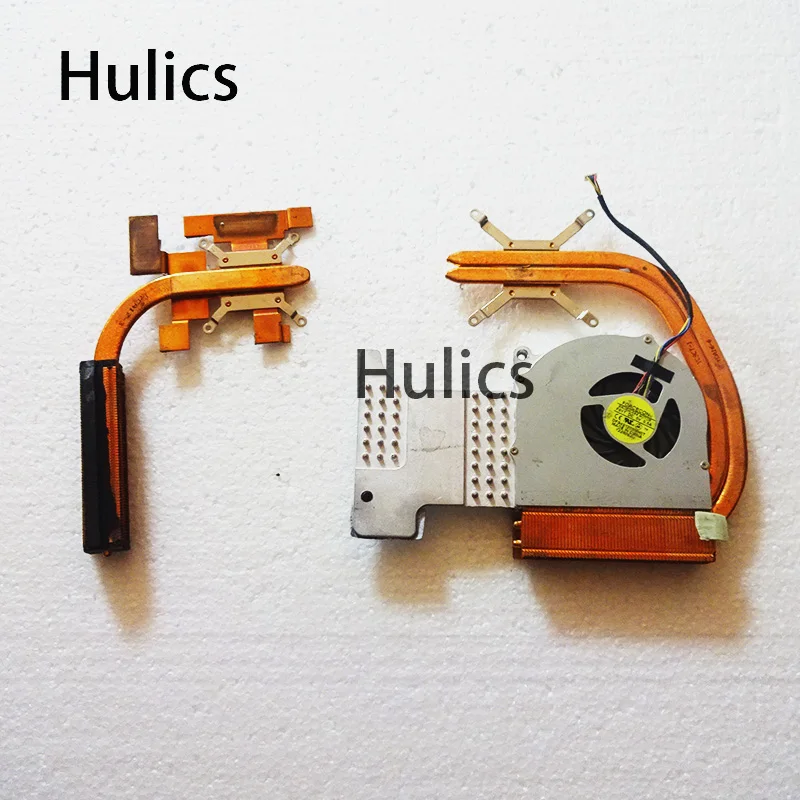 

Hulics Used Laptop Heatsink Cooling Fan Cpu Cooler For Asus G60V G60VX 13N0-GZA0501 13N0-GZA0601