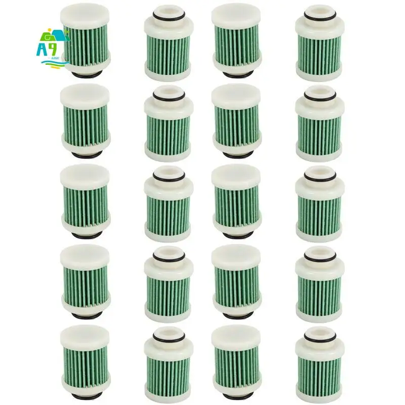 A09E-20Pcs 6D8-WS24A-00 4-Stroke Fuel Filter For Yamaha 40-115Hp F40A F50 T50 F60 T60 Engine Marine Outboard Accessories