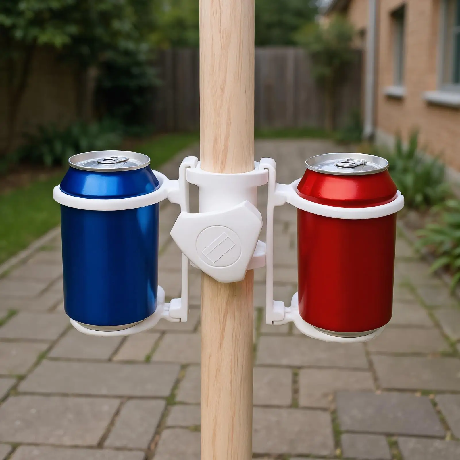 

Umbrella Drink Holder Outdoor Umbrella Water Bottle Holder Leakproof Beverage Bottle Rack for Garden Beach Lawn Parasol Camping