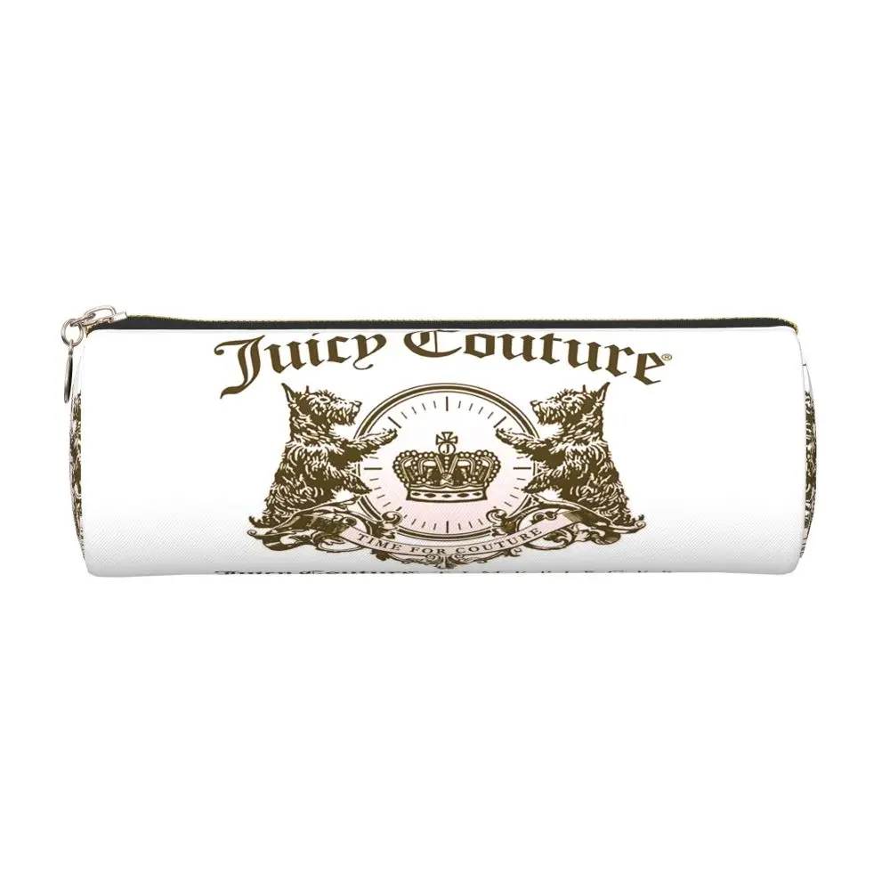 Piórniki Juicy Couture Classic, pojemniki na długopisy, cylindryczne etui na długopisy, torby na ołówki dla chłopców i dziewcząt do szkoły — zdjęcie produktu 7