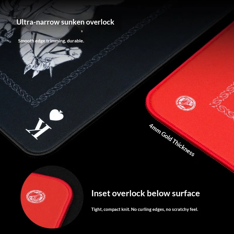 Atk Gear Battle Rider Mouse Pad Original Artwork Non-Slip Poron Base For Fps Valorant Competitive Gamers