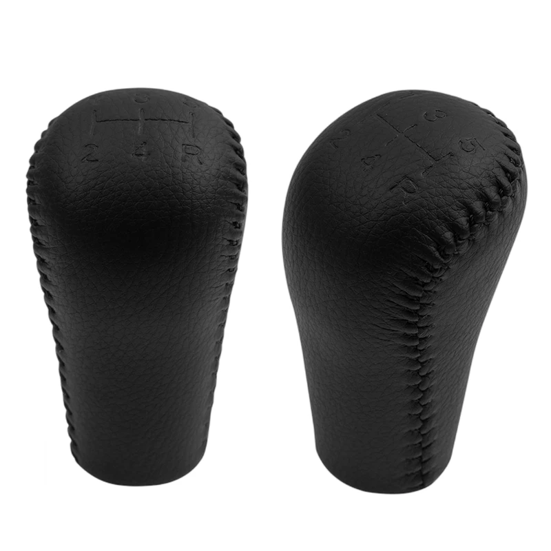 5/6 Speed Manual Leather Gear Shift Knob Head For Toyota Prado LC120 Land Cruiser 4Runner Hilux Surf Car Styling Accessories