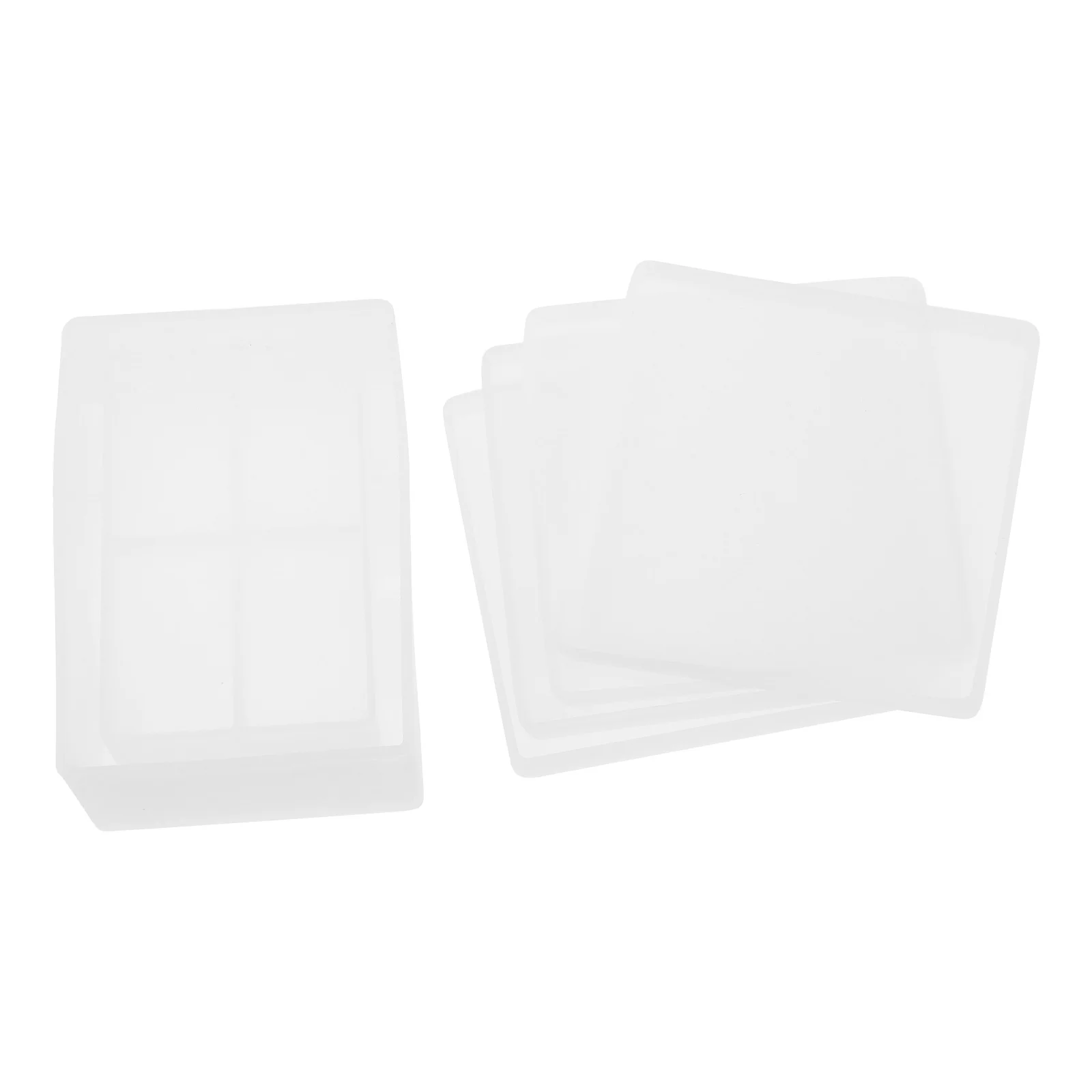 

Coaster Mold Silicone Molds for Epoxy Chocolate Laminated Resin Silica Gel Tray Office