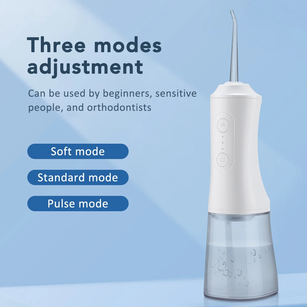 Portable Oral Irrigator Dental Teeth Whitening Flosser Bucal Tooth Cleaner Waterpulse Water Thread for Teeth