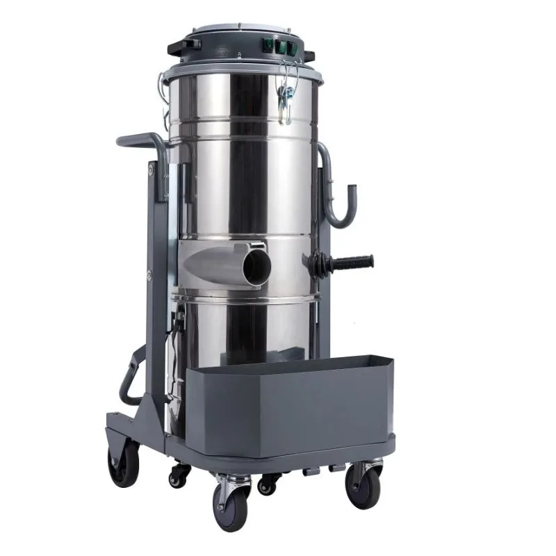 

100L industrial vacuum cleaner bucket type strong suction workshop dry and wet suction