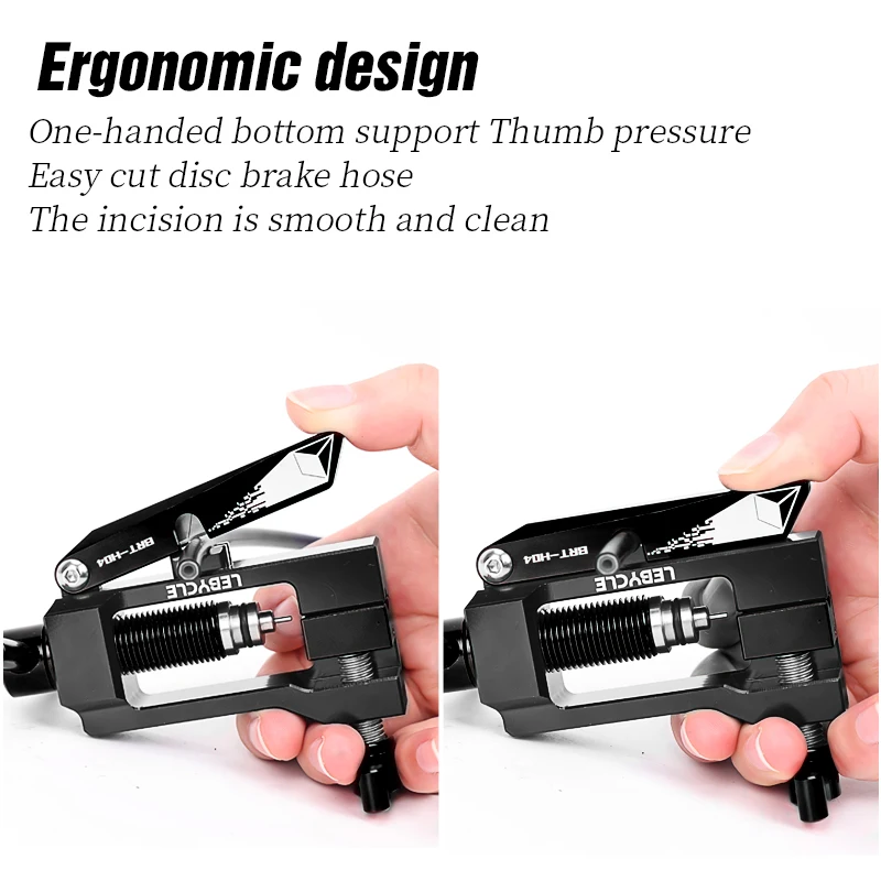 LEBYCLE دراجة الصحن الهيدروليكي الفرامل النفط إبرة أدوات الدراجة النفط إبرة سائق الهيدروليكية خرطوم القواطع الدراجة النفط إبرة أداة مشتركة #4