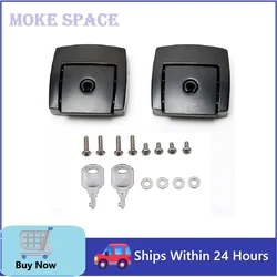 Pack Trunk Latches Cover Keye Fit For Tour Pak Touring Classic Electra Ultra 1980-2013