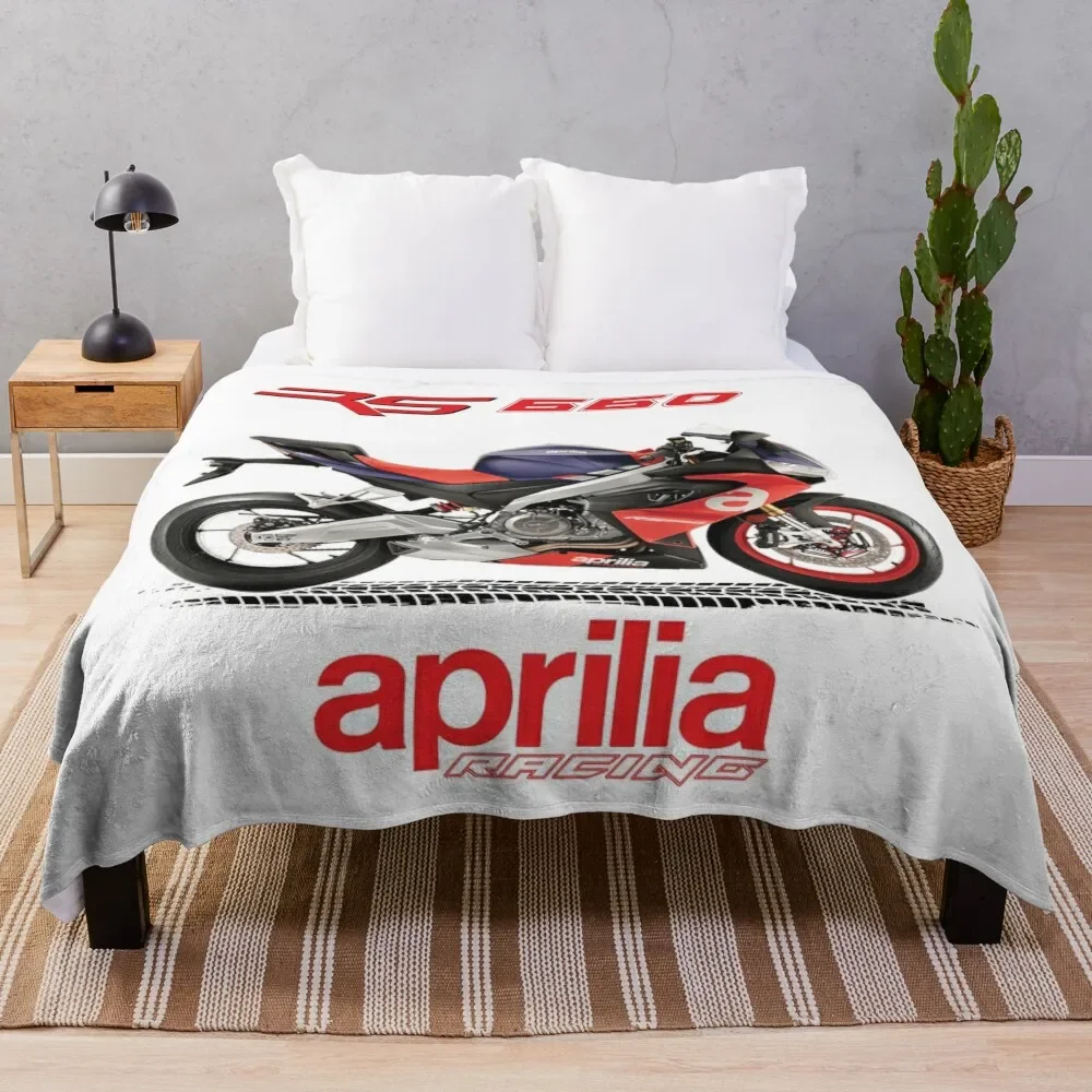 Designer Motorcycle of Aprilia RS 660 Throw Blanket Multi-Purpose Sofa blankets ands Thermals For Travel Blankets