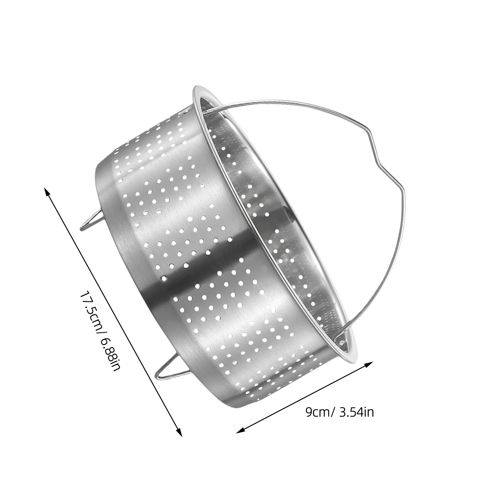 Steamer Basket For Pot Stainless Steel Vegetable Food Steamer Insert Bun Dumpling Steaming Stand Kitchen Accessory