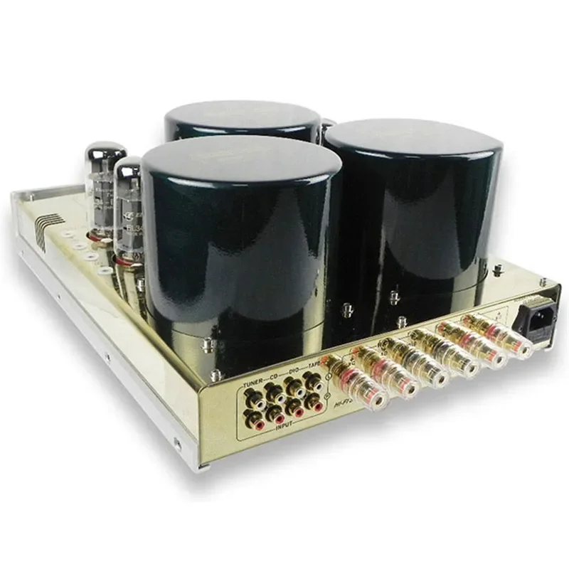 حار YAQIN MC-10T سطح المكتب El34 فراغ مُضخّم صوت Hifi أنبوب أمبير المضخم مع 12AX7 قبل أمبير