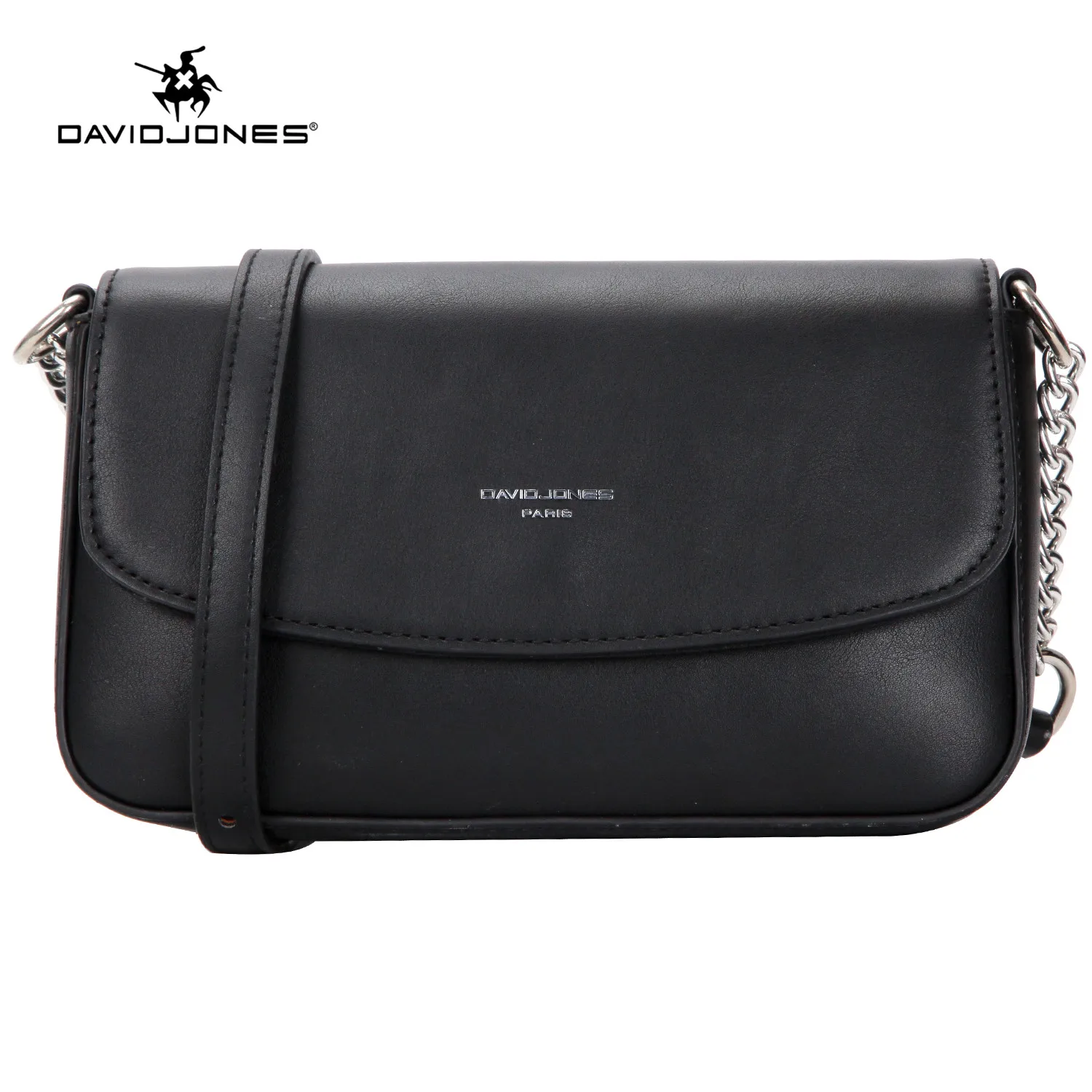 David Jones Vintage Handbag Small Messenger Bag for Women 2024 Trend Female Shoulder Bag Fashion Quality Polyester Evening Bag