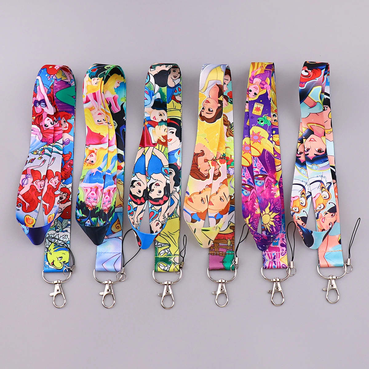 Animated Figures Neck Strap Lanyards Keychain Badge Holder ID Card Pass Hang Rope Lariat Lanyard for Cute Key Rings Accessories