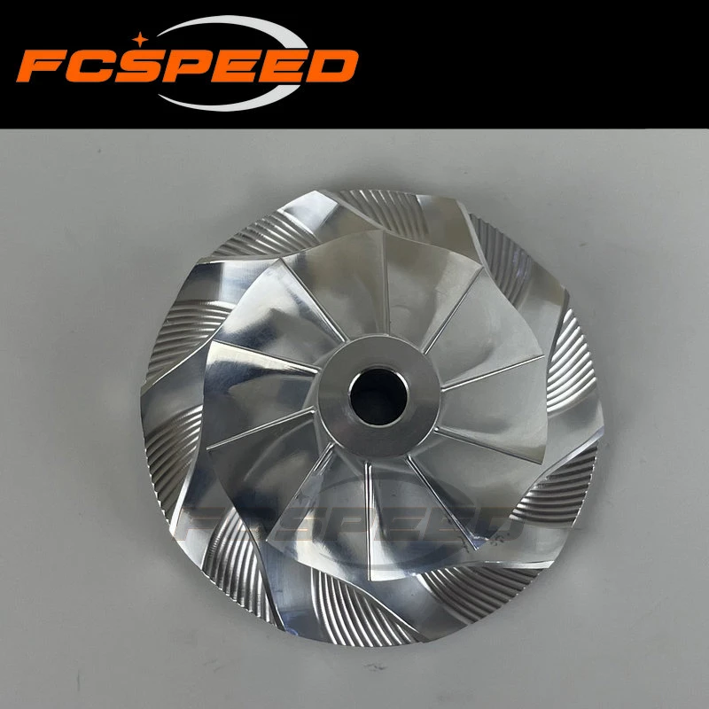 Hybrid 10+0 MFS Turbo MFS Billet compressor wheel T25, T250-4, T250-04 452055 for Land-Rover Defender 2.5 TDI 126HP 93Kw