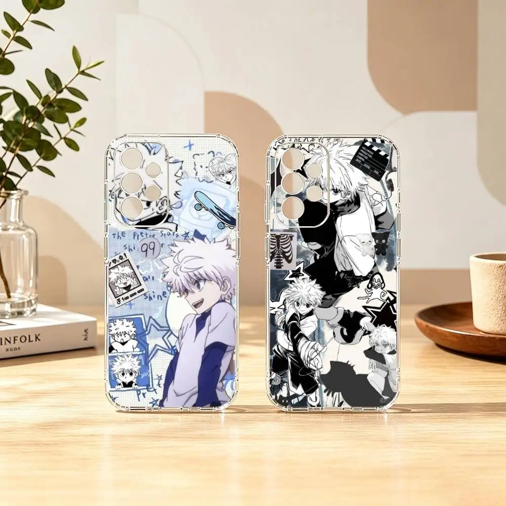 Killua Zoldyck H-Hunter x Hunter  Phone Case For Samsung S25,S24,S21,S22,S23,S30,Ultra,S20,Plus,Fe Transparent Cover