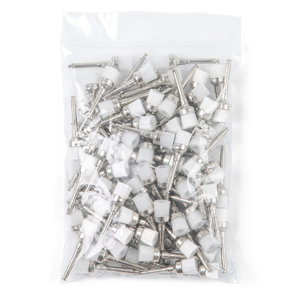 AZDENT 100 teile/schachtel Dental Nylon Schüssel Polieren Polierer Prophy Pinsel Flache Form RA Latch Typ Einmalige Verwendung Dental Materialien – Detail 7