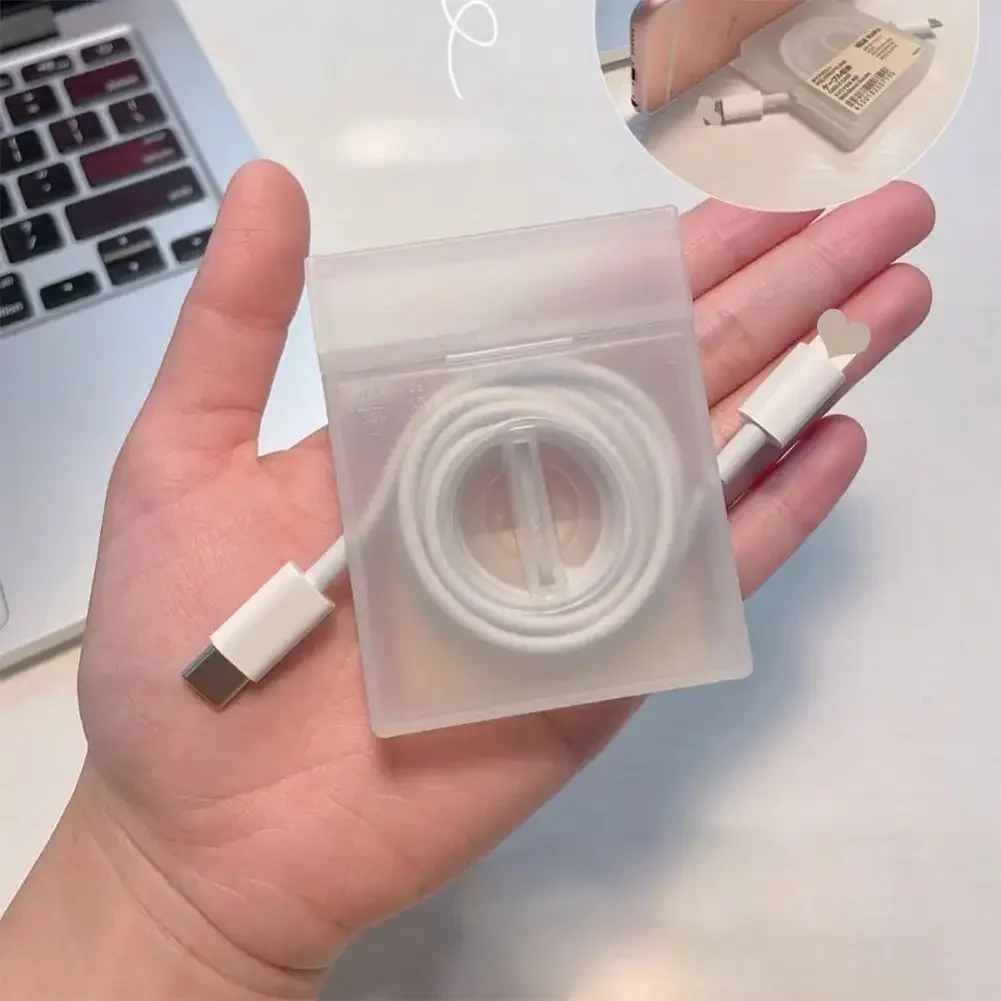 منظم الكابلات الشفاف، إدارة الحبل المحمول، كابل USB، حامل هاتف قابل للسحب، حامي تخزين الأسلاك