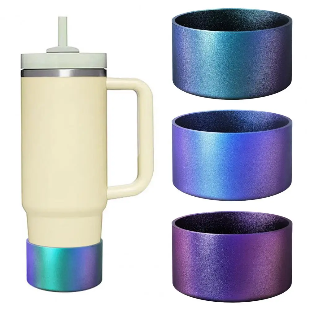 1Pc Silicone Cup Cover Gradient Color Cup Boot Easy-install Anti-Slip Bottom Sleeve for Tumbler 20-40oz 12-24oz Water Bottles