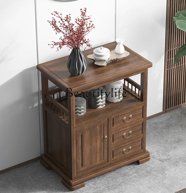 New Chinese Style Solid Wood Chest of Drawers Household Minimalist Japanese Style Locker