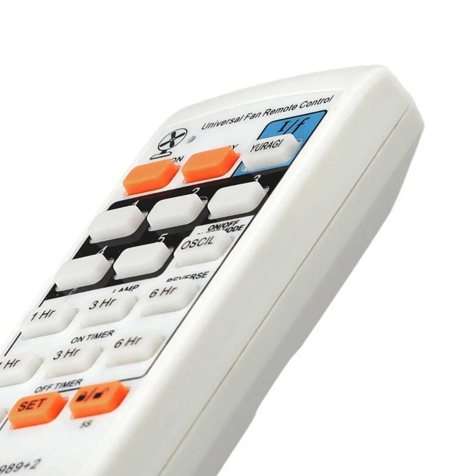 Kipas listrik Remote Control pengganti Remote kontrol baterai AAA pengganti Remote Control FAN-989V untuk kipas listrik